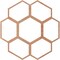 Ekena Millwork Florin Wood Fretwork Pierced Ceiling Medallion, Cherry, 38"OD x 13 3/8"ID x 3/8"T CMWP38X38X0375FOCH - alternate 5